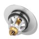 thumbnail image 1 of Bearachild Tapón de desagüe universal emergente Tapón de desagüe del fregadero Tapa de desagüe de la bañera Accesorios de baño Plata Bearachild HA008208-01B, 1 of 6