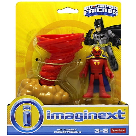 DC Super Friends Imaginext Red Tornado Action Figure (No Packaging)