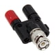 thumbnail image 3 of Conector BNC a Doble Banana perfecl Enchufes adaptador coaxial, 3 of 6