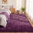 thumbnail image 5 of Pentantan 9ft x 12ft Shag Area Rugs, Fluffy Rug for Living Room Bedroom, Soft Plush Pile Indoor Carpet, Purple, 5 of 7