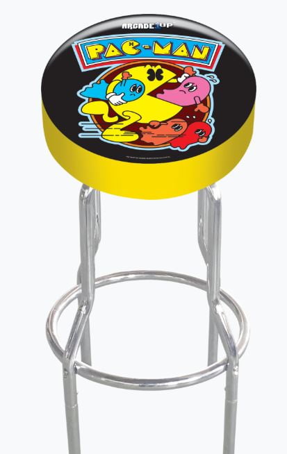 arcade1up pac man adjustable stool arcade1up pac man adjustable stool