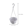 thumbnail image 2 of CRAFTHROU 5Ud Contenedores Colgantes De Plástico Para Plantas Con Material Resistente, 2 of 8