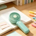 thumbnail image 6 of Lenkho Stylish Portable Handheld Fan, USB Rechargeable Mini Fan with Adjustable Speeds, Quiet Personal Fan, Perfect for Daily Use, Office, School, Outdoor, 6 of 7
