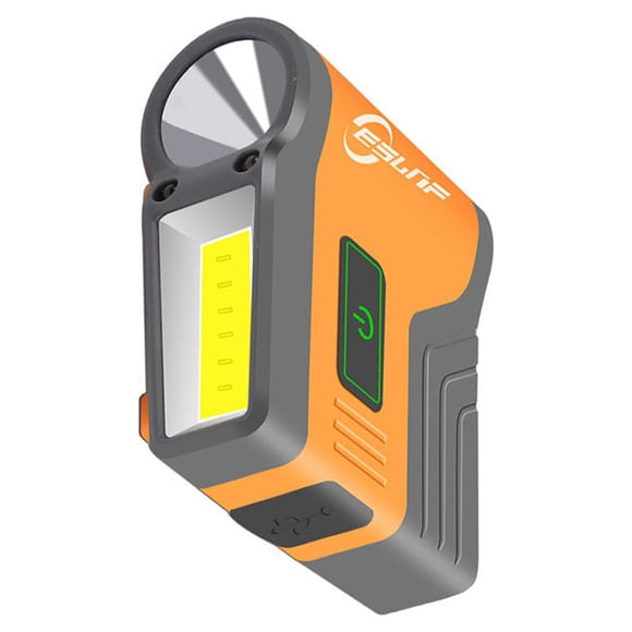 Luz de clip de Inducción Toystoory ESLNF 300lm Desmontable IPX6 Impermeable Recargable Naranja