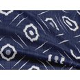thumbnail image 5 of oneOone Rayon Navy Blue Fabric Block Craft Projects Decor Fabric Printed By The Yard 56 Inch Wide-DT, 5 of 8