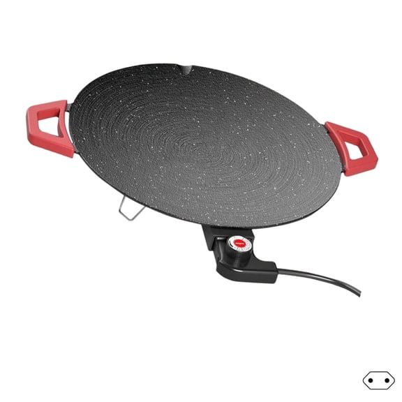 Sinyiin Nonstick BBQ Grill Pan Nonstick Electric Griddle Frying Machine Easy to Use