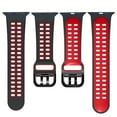 thumbnail image 5 of SOLOLUP Sport Band for Apple Watch Bands 45mm 44mm 40mm 38mm 49mm 42mm 41mm Women Men, Adjustable Elastic Silicone Band Wristbands Replacement Accessories for iWatch Series Ultra 8 7 SE 6 5 4 3 2 Nike, 5 of 8