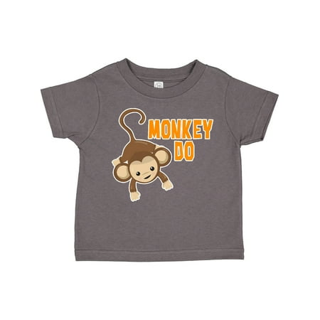 

Inktastic Monkey Do with Monkey Gift Toddler Boy or Toddler Girl T-Shirt