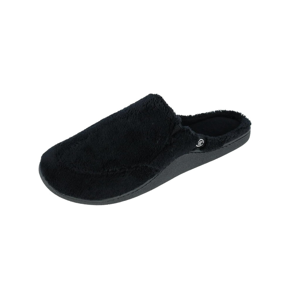 Isotoner - Isotoner Microterry Open Back Clog Slippers (Men's ...