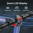 thumbnail image 4 of COBIZI Electric Scooter for Adult & Teen,Top 15.5 Mph & 10-15 Long Miles Range, 250W Motor Foldable Kick Scooters with LED Display and Braking System,Dark Blue, 4 of 7
