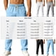thumbnail image 3 of Ceisia Gift Men's All-Season Casual Pants - Solid Color Drawstring Pocket Fashionable Straight Leg Elastic Waist Pants, 3 of 9