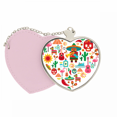 thumbnail image 1 of Sombrero Suger calavera mexicana Flamingo Bolsa de viaje Mirror maquillaje corazón rosa, 1 of 4