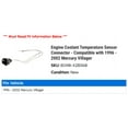 thumbnail image 2 of Engine Coolant Temperature Sensor Connector - Compatible with 1996 - 2002 Mercury Villager 1997 1998 1999 2000 2001, 2 of 2
