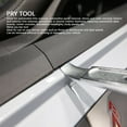 thumbnail image 3 of 4140 Pry Steel Tool High Strength Prevent Breakage Pry Bar Trim Removal Tool Pocket Mini Pry Bar Car Door Panel Removal Tool, 3 of 8