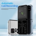 thumbnail image 5 of A50 Pro Flip Phone Dual SIM Card GSM Automatic Call Recording 2.4 Inch Screen Foldable Mobile Phones Type-C, 5 of 5