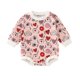 thumbnail image 1 of Gibobby Ropa Para Bebe de invierno de manga larga para niñas recién nacidas, mono, estampado de amor de dibujos animados, rosa para el Día de San Valentín(Rosa, 18-24 Meses), 1 of 5