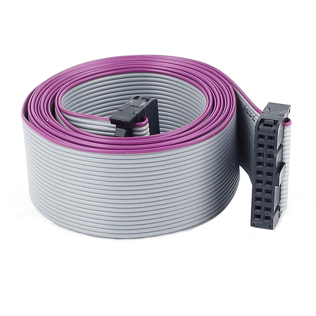 2.54mm Pitch IDC 20-Pin F/F Connector Extension Flat Ribbon Cable 148cm