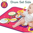thumbnail image 3 of PRAGYM 1 Year Old Baby Gifts, Piano Mat Baby Toys for 1 Year Old Girl, 2 in 1 Toddler Music Mat with Keyboard & Drum, Early Educational Musical Toys First Birthday Gifts for 1 2 Year Old Girls & Boys, 3 of 7