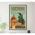 thumbnail image 2 of Austria - Vienna - Vintage Travel Poster (24x36Inches(Black-Framed)), 2 of 6