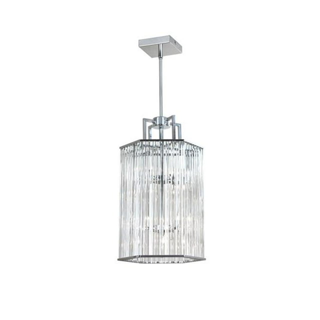 Radionic Hi Tech CHA-ARU-206C-PC-RHT Aruba 6 Lanterne de Foyer en Cristal Clair