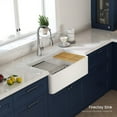 thumbnail image 2 of Kibi Pure 33?  Kitchen Farmhouse Fireclay Workstation Sink, 2 of 3