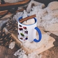 thumbnail image 5 of 3dRose, Bug Pattern , 11oz Two-Tone Blue Mug, 5 of 7