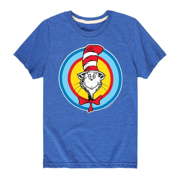 Dr. Seuss - Cat In Hat Smile - Toddler And Youth Short Sleeve Graphic T-Shirt