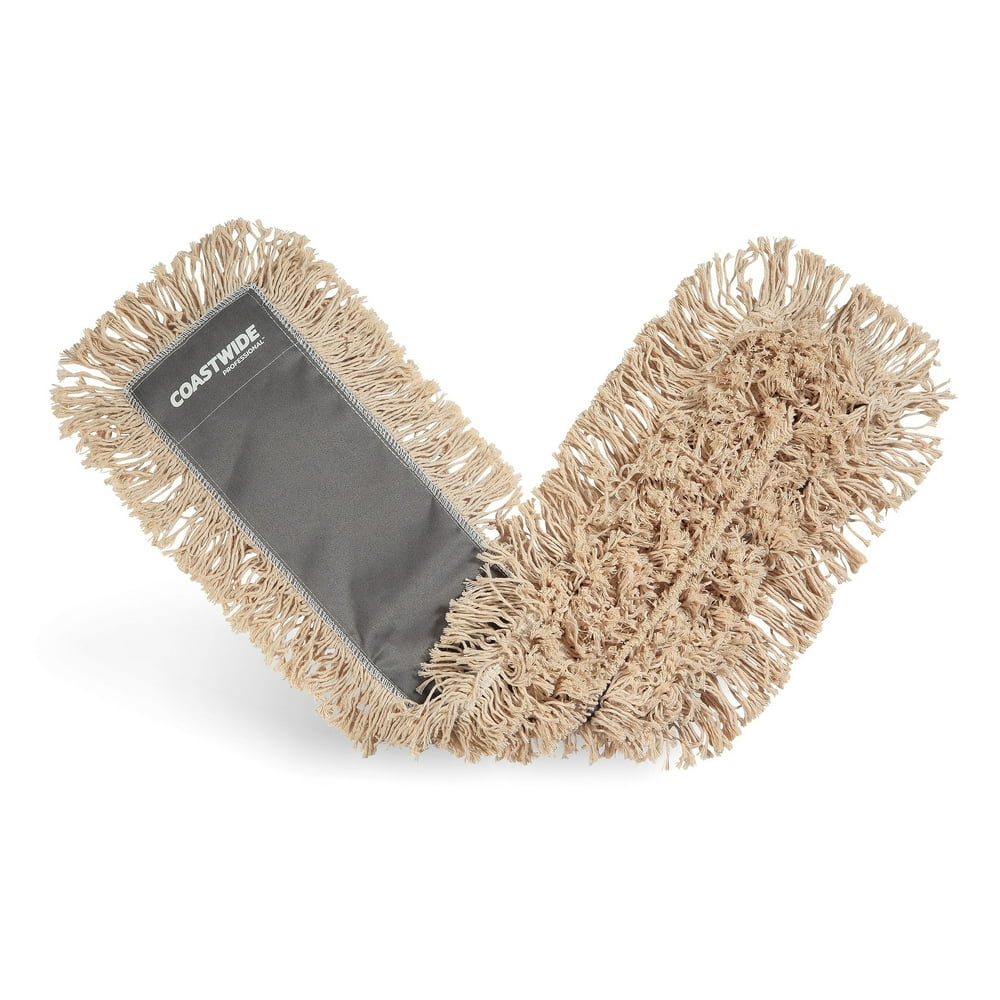 Coastwide Professional CutEnd Dust Mop Head, Cotton, 36" x 5", White CW56754