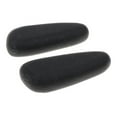 thumbnail image 2 of Milaget 2 Pcs Pierres de Massage Chaudes Réchauffeur Chauffant Pierres Roches pour Spa Massage Relaxation 8x3.2x2cm, 2 of 9