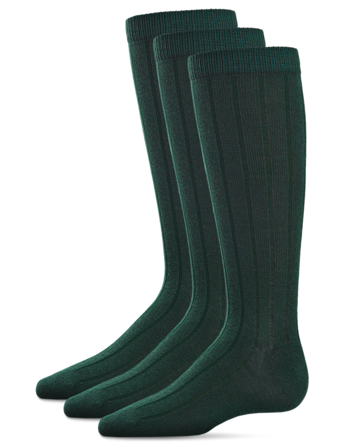 MeMoi Boys Cotton Dress Socks 3-Pack Navy 9-11 - image 2 of 7