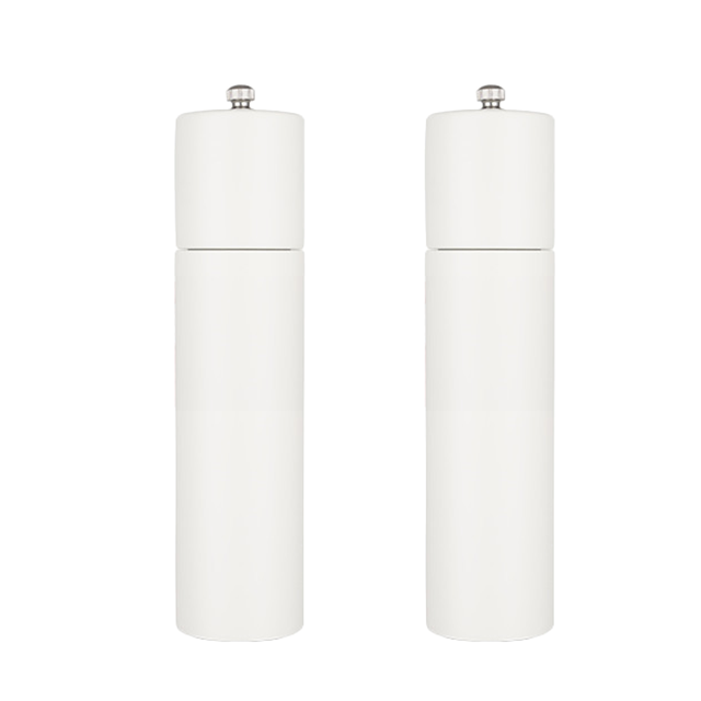 2 uds molinillo de pimienta de roble molinillo de pimienta manual multicolor-caja blanca MFZFUKR CPB-US-YYM631-2