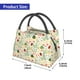 thumbnail image 2 of Fotbe Ladybug And Wild Flowers Bolsa Térmica Portátil con Estampado, Bolsa de Entrega de Alimentos Aislada, Bolsa Reutilizable de Gran Capacidad para Comidas y Supermercado, 2 of 6