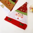 thumbnail image 3 of HongHeng 1Pc Santa Hats for Adult Kids Red Fluffy Christmas Santa Hat for Men Women Boy Girl Plush for Christmas Cap Gift New Year, 3 of 7