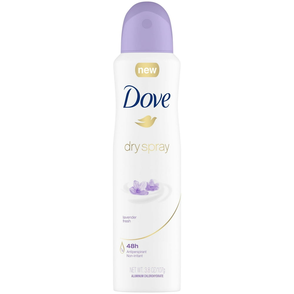 Dove Lavender Fresh Dry Spray Antiperspirant Deodorant, 3.8 oz