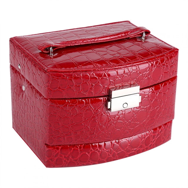 Jewelry Storage Box,3 Layers Jewelry Necklace Jewelry Case Layers Jewelry Box Best in Class