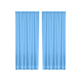 thumbnail image 5 of Sheer Curtains 2 Panels - Light Filtering Privacy Sheers for Living Room/Bedroom, Light Filtering Transparent Semi Sheer Panel Drapes, Per Panel W52 X L84 inches, 5 of 5