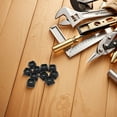 thumbnail image 4 of Raindrops 10Pcs Square Plastic Hole Plugs for Multi Functional Use Black Floor Protection, 4 of 8