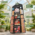 Hooks Wrapping Paper Wrapping Paper Stor Double-sided Hanging Black - Walmart.com