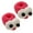 Rose Red, variant on 2 Pcs Women Cute Hair Ropes Cartoon Big Eyes Decor Thick High Elasticity Anti-slip Anti-break Candy Color Ponytail Holder Hair Band Hair Rings