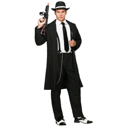3 Piece Zoot Suit - Black Zoot Suit Costume