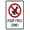 Warning Sign 5, variant on Polluted Water Graphic Sign 8"x12" - Pool Rules Security Metal for Business Home Outdoor Indoor Road Yard Garage Street