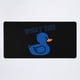 thumbnail image 1 of Una NUEVA alfombrilla de escritorio "What the Duck" - Rubber Duck (azul), 1 of 1