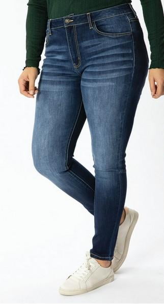 dark blue jeans walmart