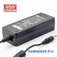 thumbnail image 2 of Mean Well GSM40A09-P1J Power Supply 40W 9V, 2 of 5
