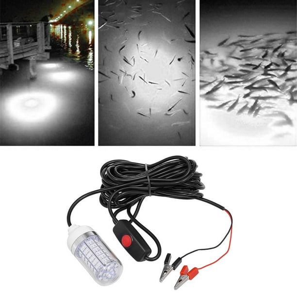 Yinanstore 12v 108 Led Submersible Light Underwater With 5m Cord Warm Yellow Other