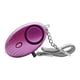 thumbnail image 5 of Methold Alarma Llavero Seguridad Emergencia Portátil Bolsillo Sonido Noche Senderismo Seguro Electrónico con luz LED Ancianos Púrpura Púrpura 2piezas, 5 of 6