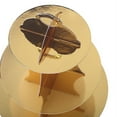 thumbnail image 5 of BalsaCircle 3 Tiers Metallic Gold 14" Cake Cupcake Stand Set Birthday Party Wedding Centerpieces Decorations, 5 of 6