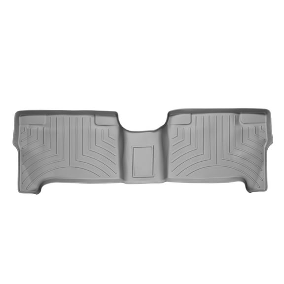 WeatherTech Custom Fit FloorLiners compatible with 2005-2006 Toyota Tundra - 2nd Row, Grey