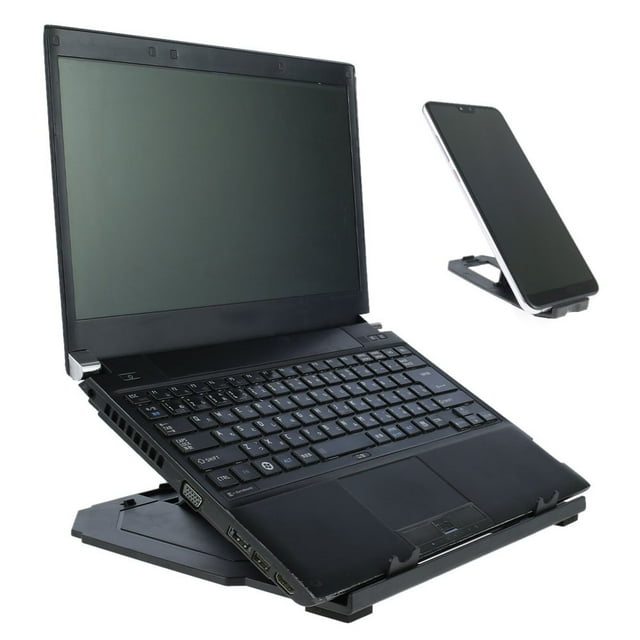 Laptop Stand for Desk Adjustable Laptop Stand Holder Portable Laptop Riser with Multi-Angle Height Adjustable Computer Stand