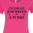 thumbnail image 4 of Inktastic Celebrate Juneteenth Women's T-Shirt, 4 of 5